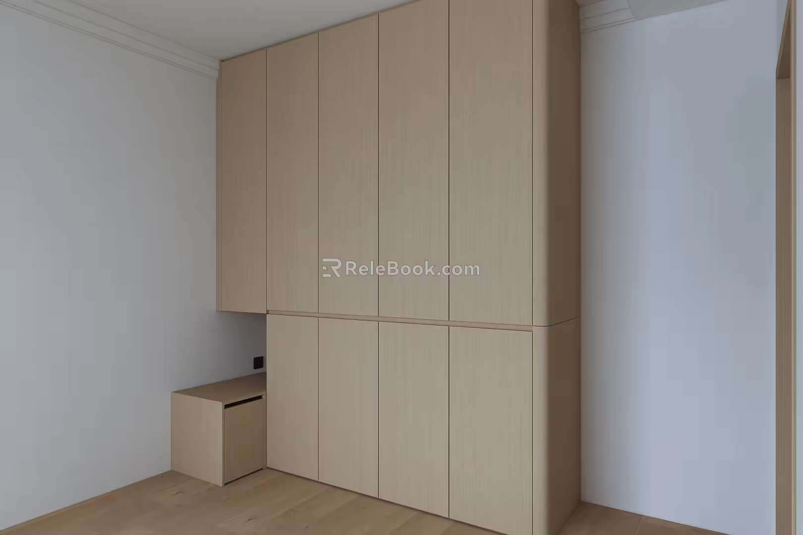 Modern wardrobe 3d model