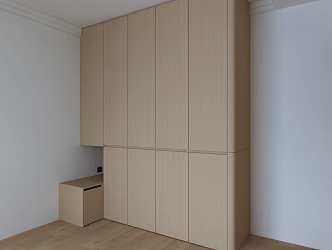 Modern wardrobe 3d model
