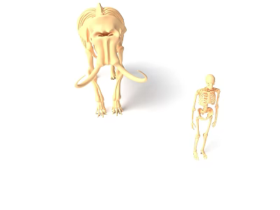 Ornaments scene 3d model