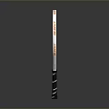 Black And Orange Design Padel Racket With Carbon Fiber Face Logo Black Handle White Text