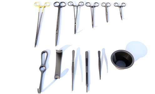 Medical Facilities Surgical Tools 3d model