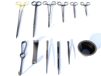 Medical Facilities Surgical Tools 3d model