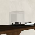Modern table lamp 3d model
