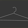 Sleek Modern Metal Hanger Practical Household Item For Daily Clothes Organization
