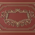European-style Metal Carved European Pattern Hollow Carved Pattern 3d model