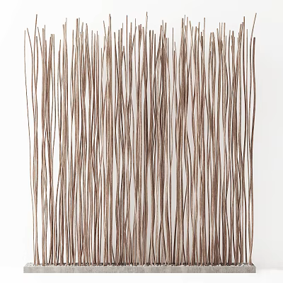 Stick partition Stick landscape wall 3d model Stick partition Stick landscape wall 3d model