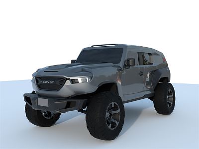 Hyundai Car Rezvani Car 3d model