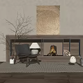 Modern Fireplace Interior Design With Accent Chair Table Lamp And Wool Rug