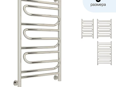 Modern Bathroom Accessories Stainless Steel Towel Rack With Multiple Styles 3d model