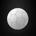 Black And Blue Soccer Ball With White Printed Text As Sports Equipment
