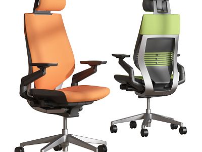 Modern office chair model