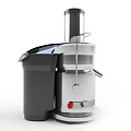 Modern Electric Juicer As Efficient Kitchen Appliance With Stainless Steel And Black Design