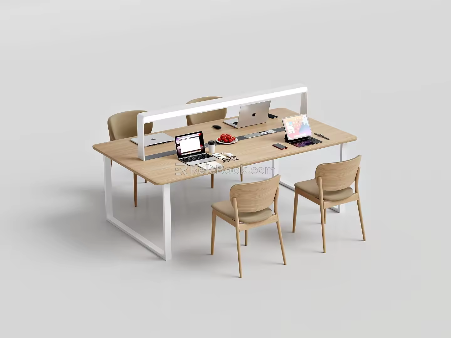Reading Tables and Chairs Library Reading Tables and Chairs Books Reading Tables and Chairs Leisure Tables and Chairs Reading Tables and Chairs Combination Writing Tables and Chairs 3d model