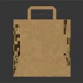 Durable Eco Friendly Brown Paper Bag With Handles For Daily Shopping Use