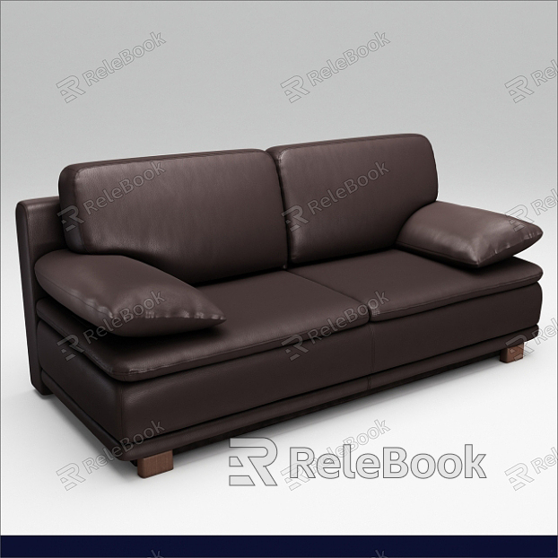 Double sofa model