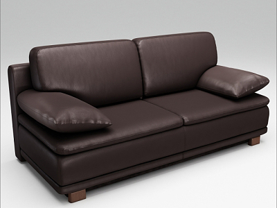 Double sofa model