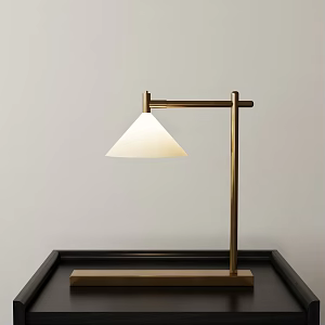 metal table lamp 3d model