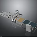 Industrial Automated Production Line Equipment with Conveyor Belts Robotic Arm and Worktables for Manufacturing