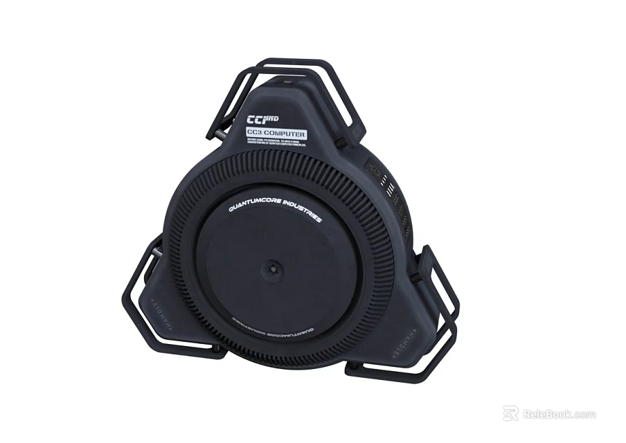 Laptop Cooling Pad With High Performance Fan And Ergonomic Stand Design For Notebooks 3d model 