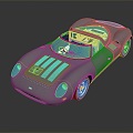 Hyundai Jaguar sports car sports car 3d model