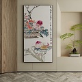 New Chinese Decorative Painting 3d model