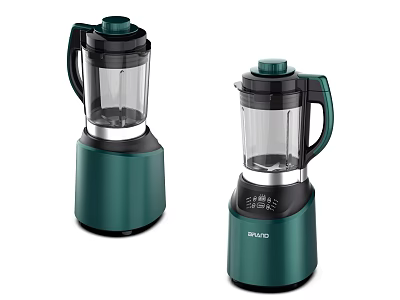 Braun Green Blenders Modern Kitchen Appliances With Stylish Design For Home Use 3d model