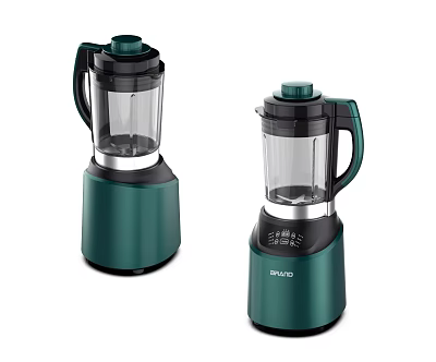 Braun Green Blenders Modern Kitchen Appliances With Stylish Design For Home Use 3d model