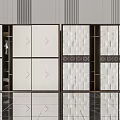 Modern wardrobe 3d model