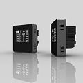 Industrial Equipment Electronic Control Modules With Black Enclosure And Circuit Components