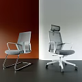 Mesh Office Chair Class 3d model