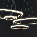 Modern chandelier 3d model