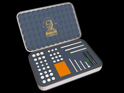 Hardware tool kit screw nut nut 3d model Hardware tool kit screw nut nut 3d model