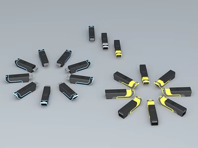 Modern Disc 3d model