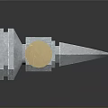 Hammer Warhammer Cartoon Hammer Magic Hammer Thor's Hammer Ancient Weapons Cold Weapons Medieval Items 3d model