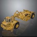 Yellow Industrial Heavy Machinery Loader And Dump Truck For Construction Sites