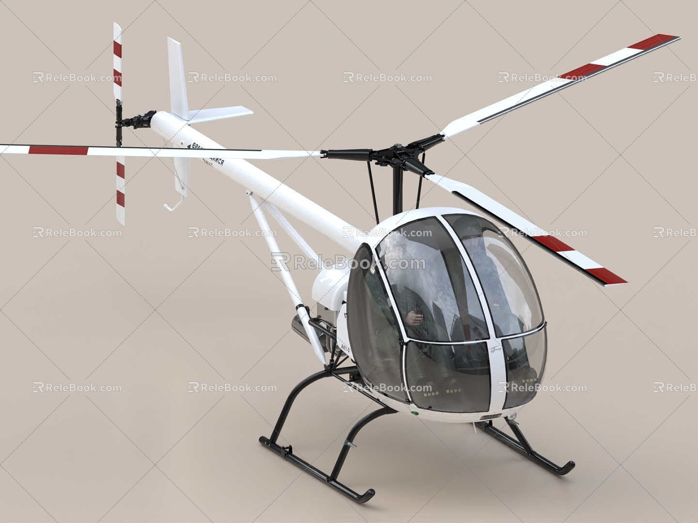 Helicopter Helicopter Gunship Rescue Helicopter Drone Transport Helicopter 3d model