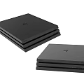 Modern game console Sony game console 3d model