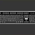 Keyboard Wireless Keyboard Computer Configuration Bluetooth Keyboard Gaming Keyboard Mechanical Keyboard Women's Keyboard 3d model