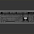 Keyboard Wireless Keyboard Computer Configuration Bluetooth Keyboard Gaming Keyboard Mechanical Keyboard Women's Keyboard 3d model