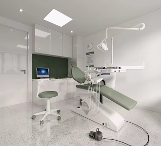 Modern Clinic Dentistry Clinic Dentistry 3d model