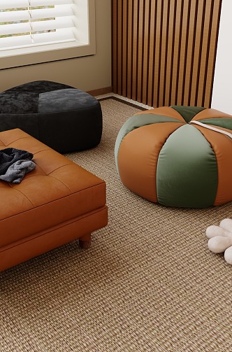 Sofa Cushion Foot 3d model