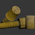 Golden Pipeline Equipment With Mesh Cover And Metal Connecting Components