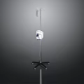 Mobile Medical IV Infusion Pump Equipment With Adjustable Stand And Wheels