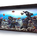 Fish tank 3d model