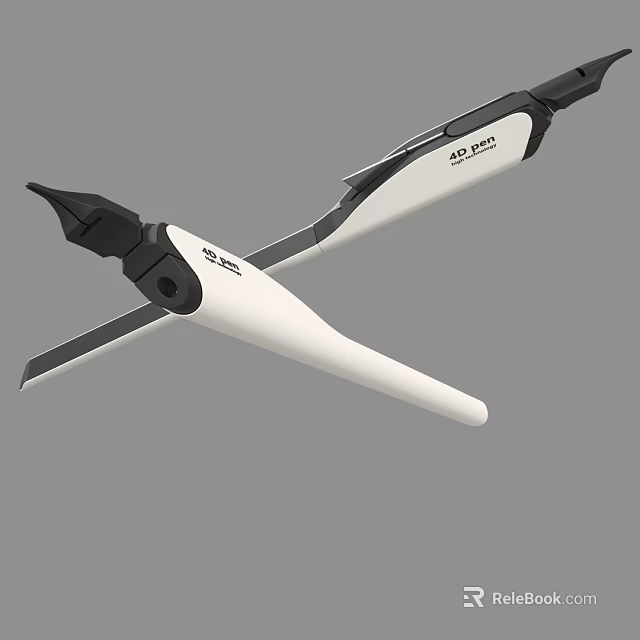 Passenger Airliner Wing Structure With Modern Aerodynamic Design And Lightweight Material 3d model 