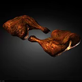 Delicious Roasted Chicken Drumsticks With Golden Brown Crispy Skin And Juicy Meat