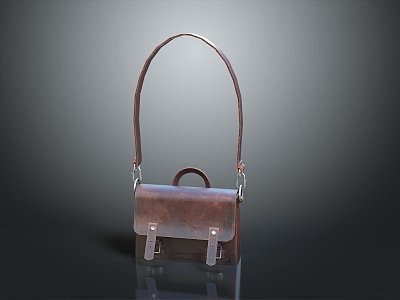 Bag Satchel Bag Collar Bag Leather Bag Realistic model