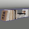 Stacked Books and Magazines with GOOD VIBES ONLY CHANEL Covers and Person Portrait