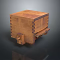 Handcrafted Wooden Storage Box With Dovetail Joints For Home Organization