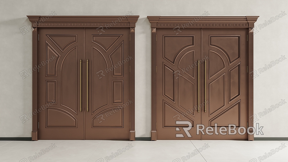 Copper entrance door copper door villa door opposite door entrance door double door model